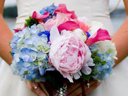 Malta Wedding Inspirations - Colourful Wedding Bouquet