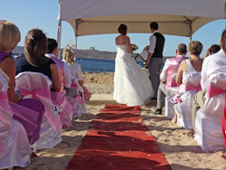 Sinead and Peter - Beach Wedding Malta