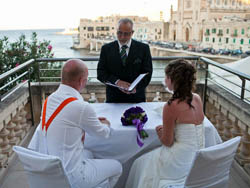 Yulia and Alexey - Civil Wedding Ceremony in Malta