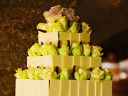 Malta Wedding Inspirations - Amazing Yellow Flowers Wedding Cake