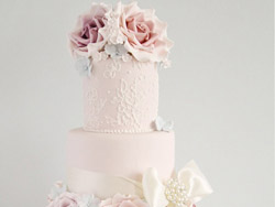 Malta Wedding Inspirations - Baby Pink Wedding Cake