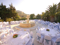 Casetta Maltese - Wedding Meal Setup