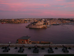 Giardino Valletta at Sunset
