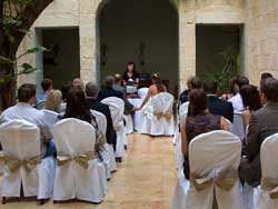 Civil Ceremony in the Internal Courtyard